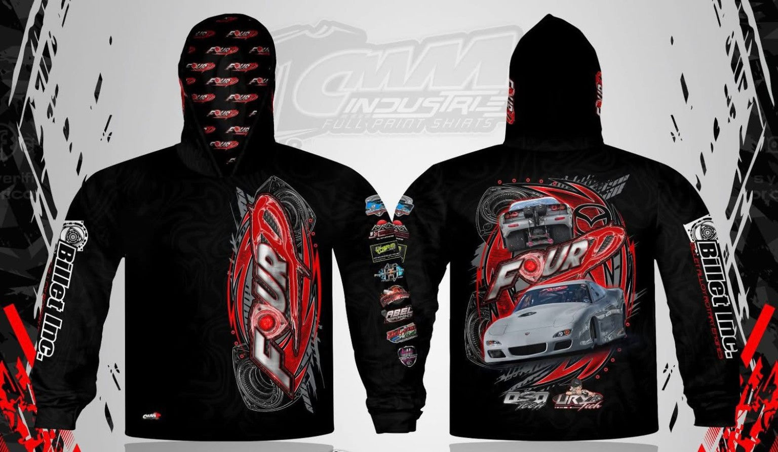 Black 4D Hoodie
